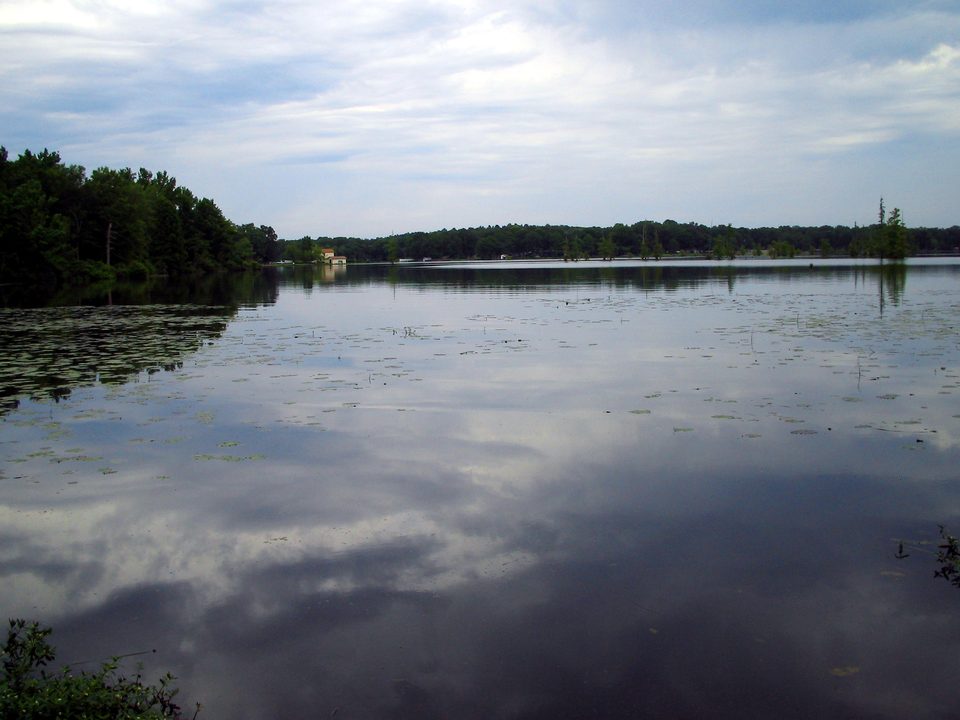 Lake Conway in Arkansas photographed in June 2008